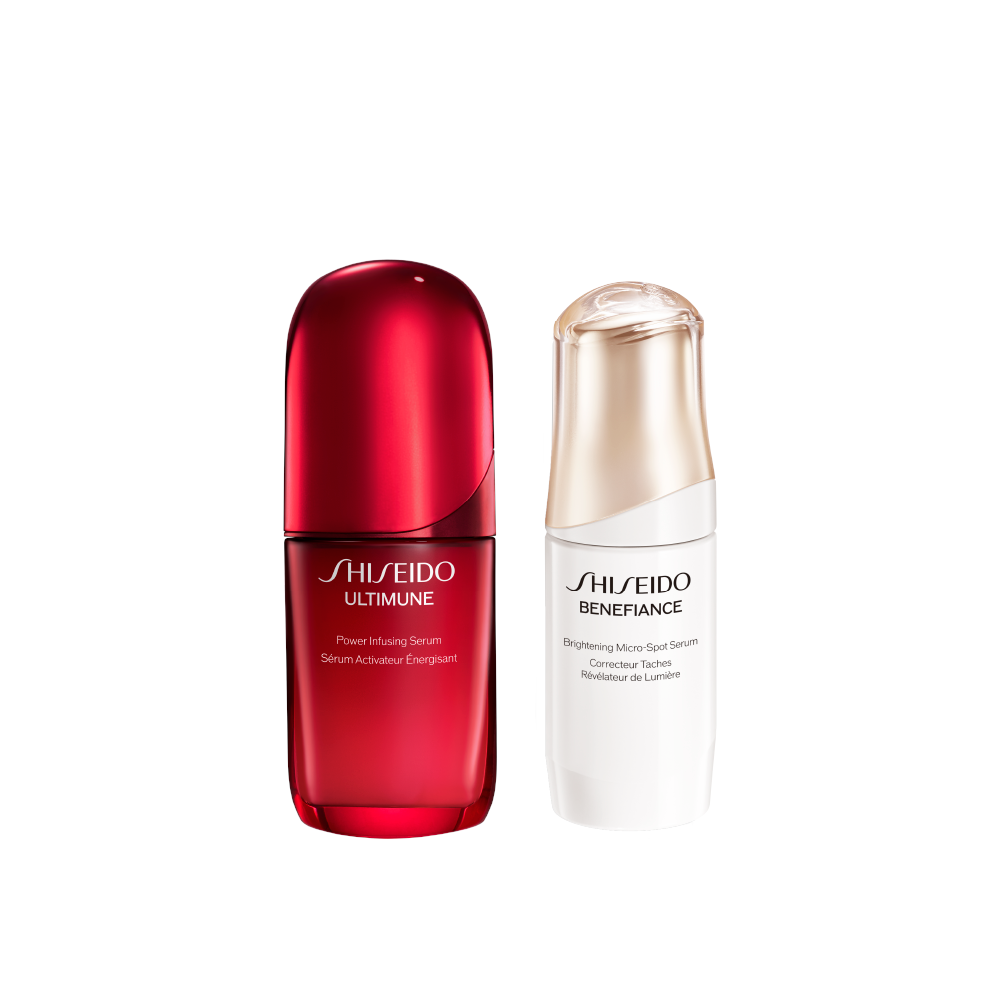 SHISEIDO STRENGTHEN & BRIGHTENING SET, 