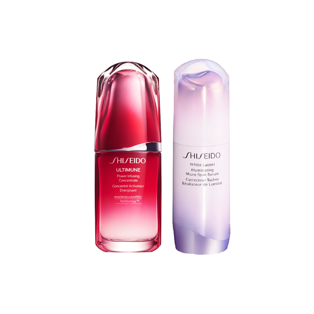Power Bright เซรั่มผิวกระจ่างใส (White Lucent Illuminating Micro-Spot Serum 30ml & New Ultimune 50ml) Power Bright เซรั่มผิวกระจ่างใส (White Lucent Illuminating Micro-Spot Serum 30ml & New Ultimune 50ml)